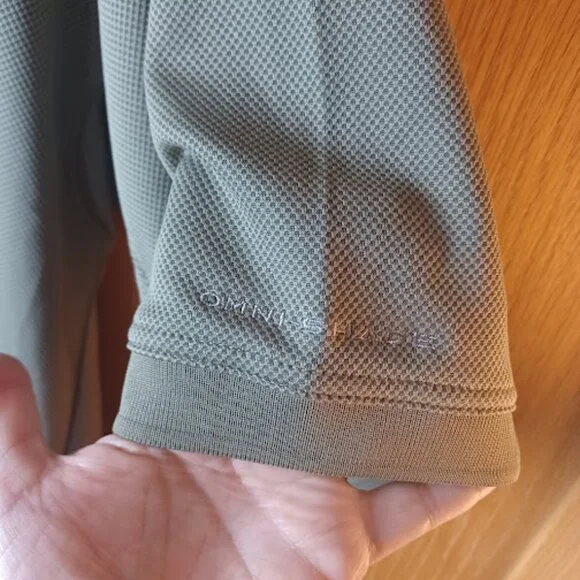 Men's Columbia Omni-Shade Perfect Cast Polo Fishing Shirt NWT - Picture 5 of 7